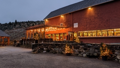 Holiday Gathering Gift Shop in Twilight